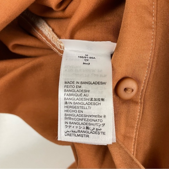 The Drop x victoria.dahlberg Rust Orange Utility Jumpsuit NWOT Medium - Picture 11 of 14